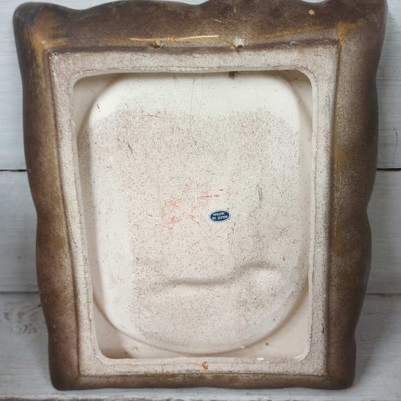 Vintage Porcelain Ceramic Cardinal Red Bird 3D Wall Hanging, Made in Japan MCM - Picture 9 of 12